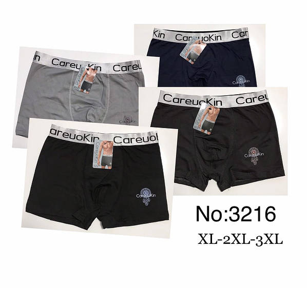 DF3216 боксери чоловічі ловець снів НАПІВБАТАЛ CareuoKin XL-3XL Уют наш. (12шт) 